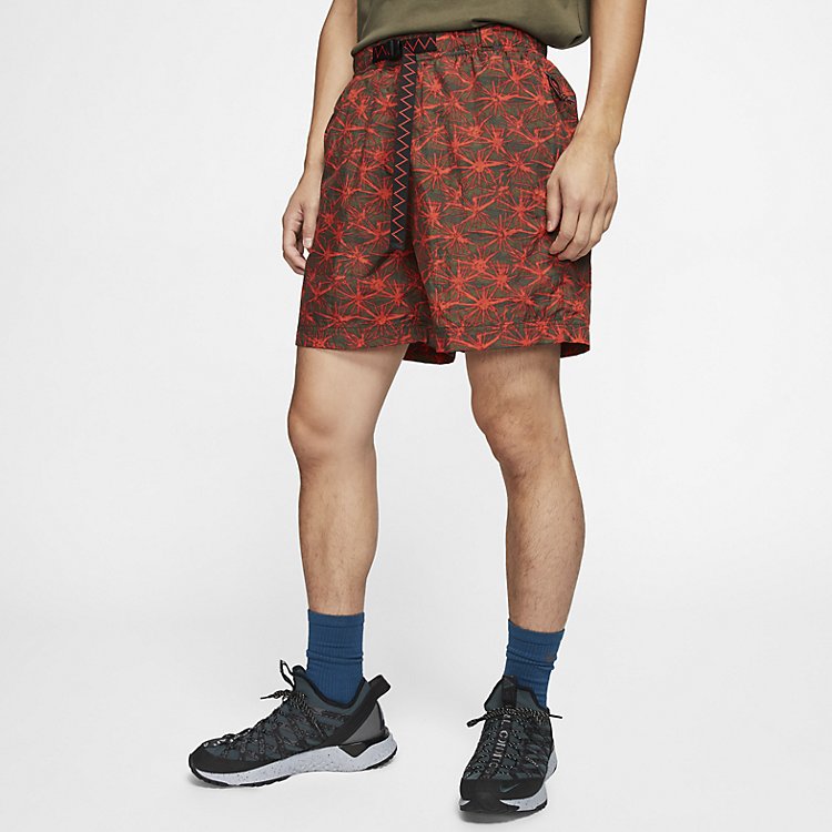 Nike ACG AOP Woven Short 'Rush Red' CT2955-675