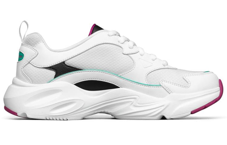 (WMNS) Skechers Stamina Airy White/Black 66666310-WBK