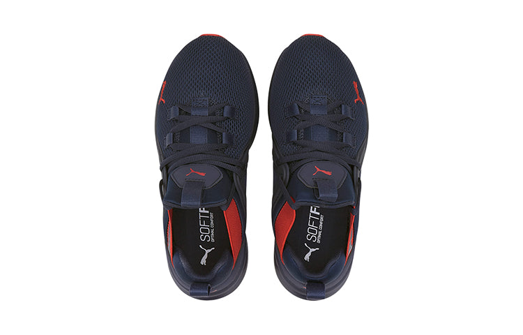 PUMA Enzo 2 Weave Jr Navy/Red 193165-08