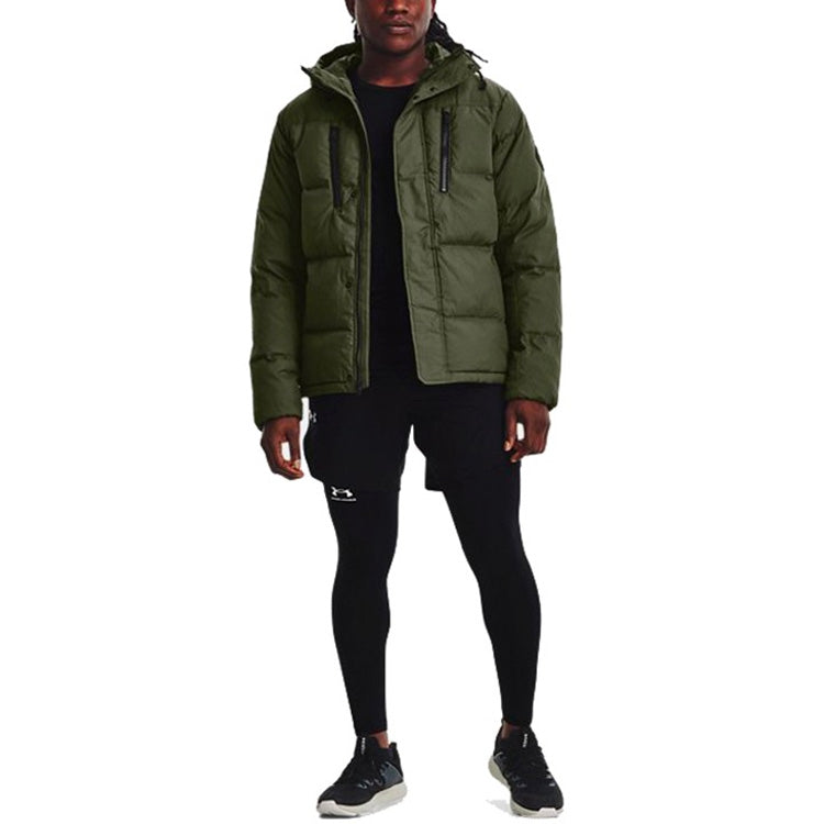Under Armour ColdGear Infrared Down Jacket 'Green' 1369372-390