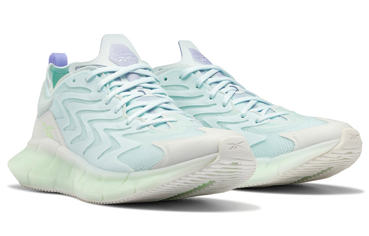 (WMNS) Reebok Zig Kinetica 21 Shoes White/Green FX9410
