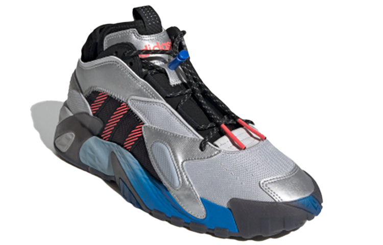 adidas Streetball 'Silver Metallic Flash Red Blue' FW4271