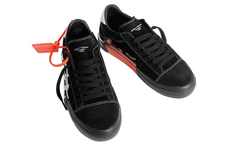 (WMNS) Off-White Vulc Sneaker Low 'Black White' OWIA216E20LEA0011001