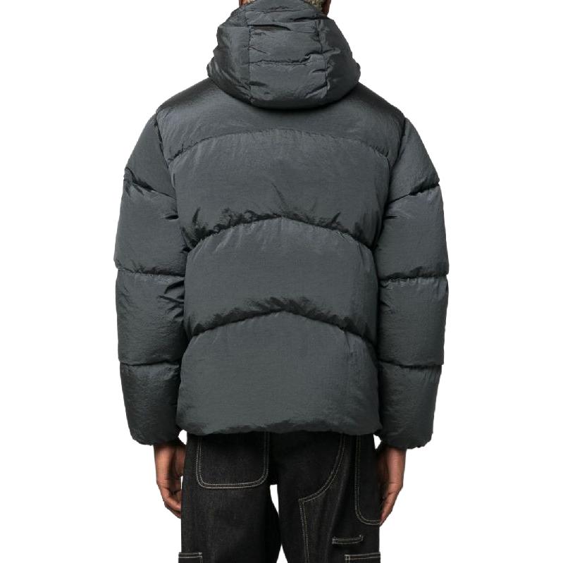 STONE ISLAND Logo Patch Reversible Padding 'Grey' 791542719-V0062