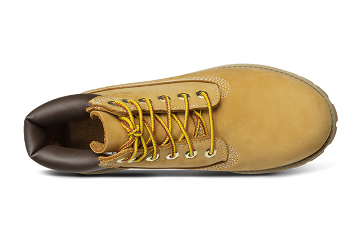 (GS) Timberland 6-Inch Premium Wide Fit Boot 'Wheat' 12709W