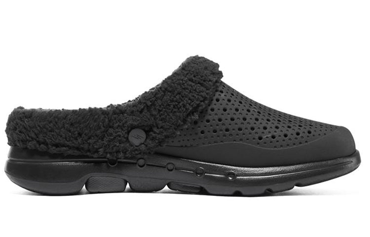Skechers Go Walk 5 Fleece 'Black' 243014-BKGY