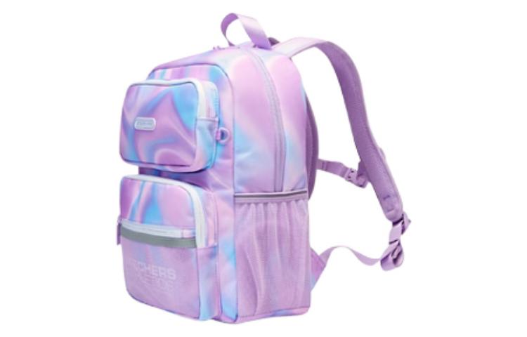 (GS) Skechers Lightweight Large Capacity Backpack 'Purple Blue' P323K036