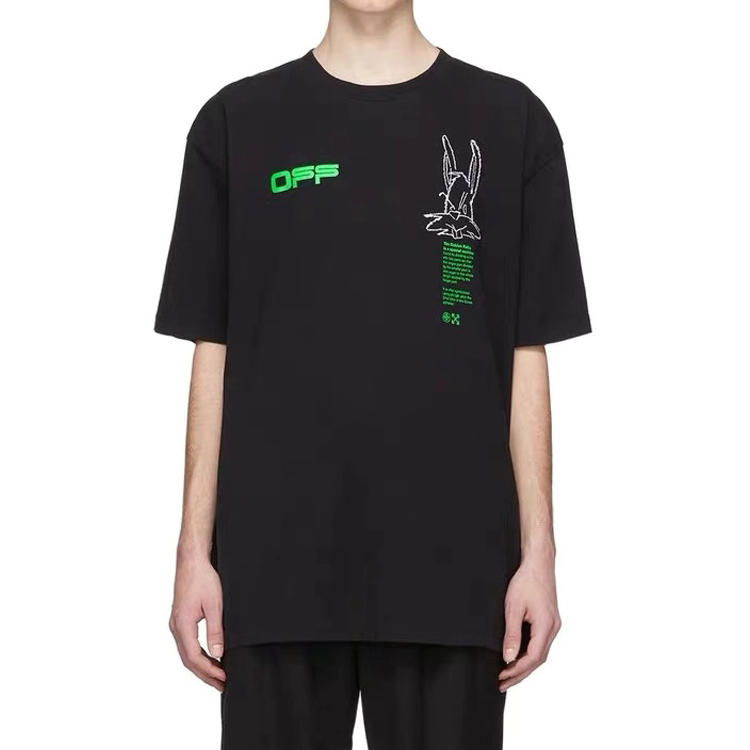 Off-White Harry The Bunny Short Sleeve Oversize OMAA038R201850081045