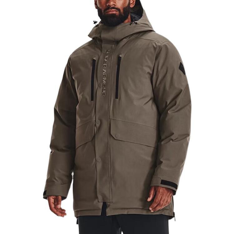 Under Armour Stormproof Extreme Down Jacket 'Brown' 1375450-366