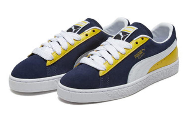 PUMA SUEDE Classic Block 'Blue Yellow' 369873-02