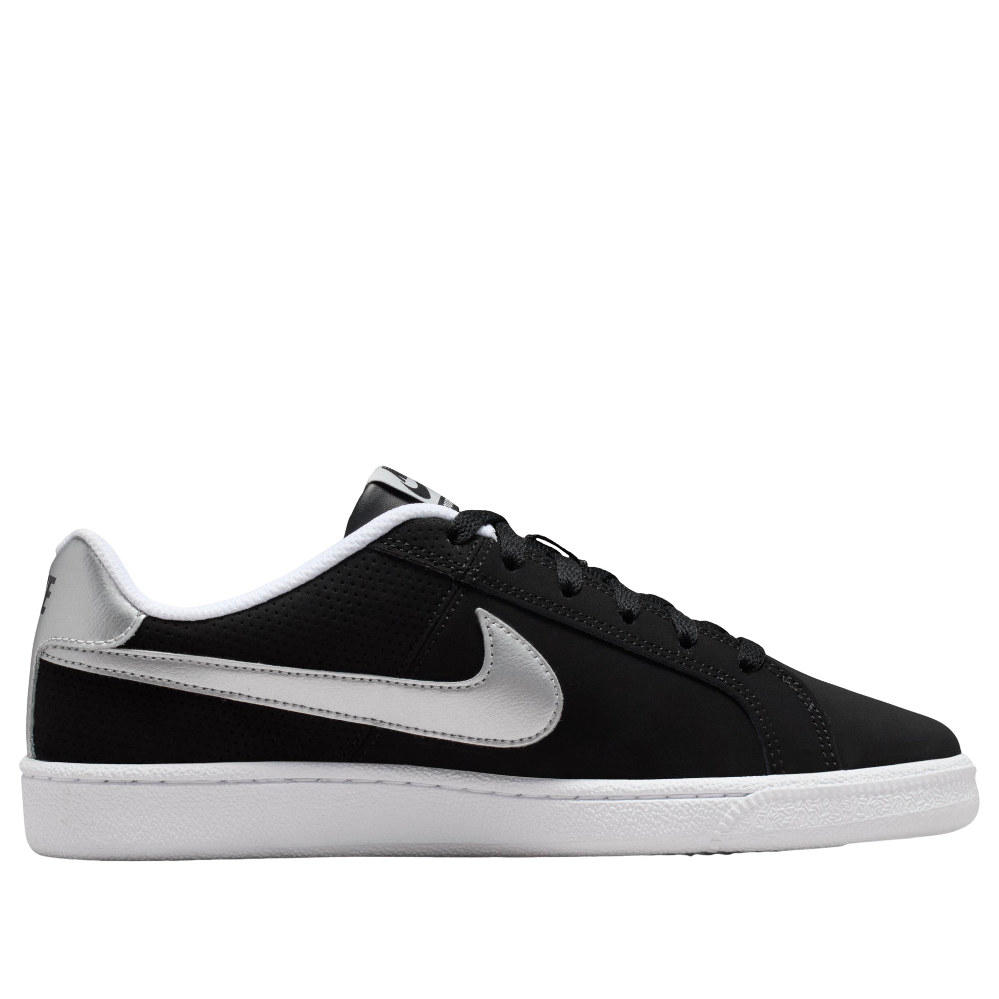 (WMNS) Nike Court Royale 'Black White Metallic Silver' 749867-001