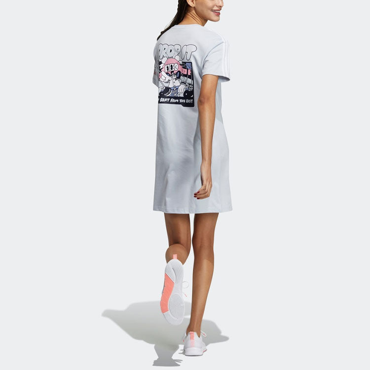 (WMNS) adidas neo Long Dress 'White' GP5417