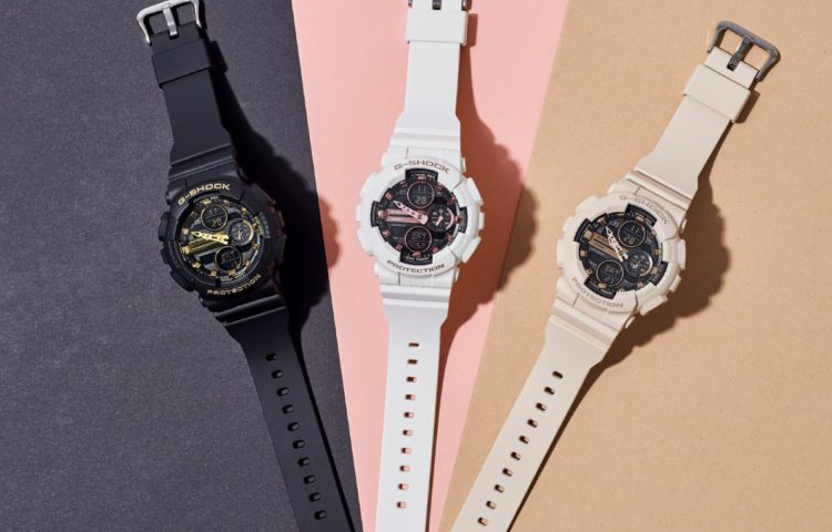 CASIO G-Shock Analog-Digital 'White' GMA-S140M-7APR