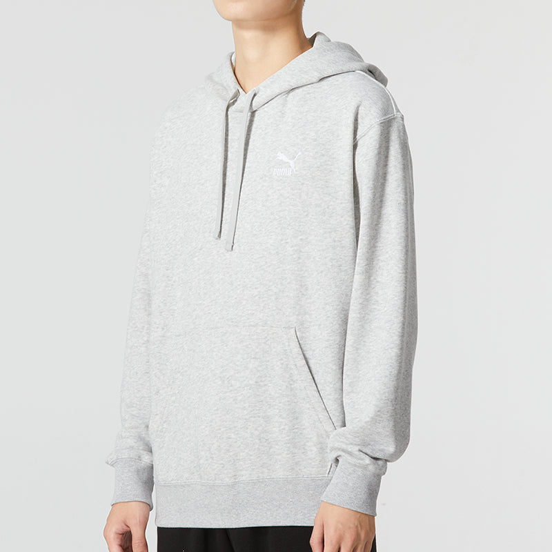 PUMA Classics Small Logo Training Hoodie 'Grey' 537849-04