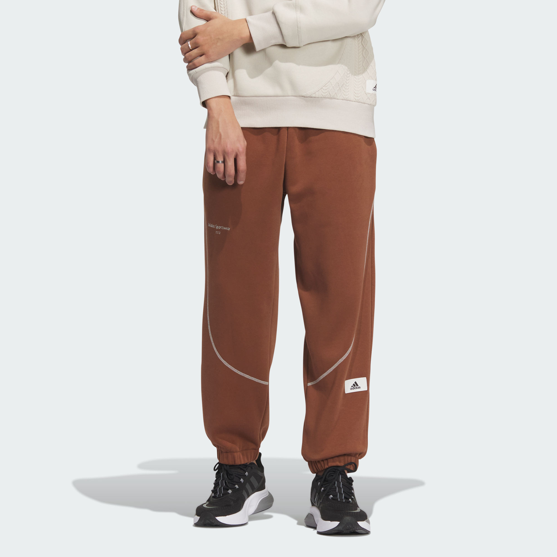 adidas St Side Knit Pants 'Brown' IP4977