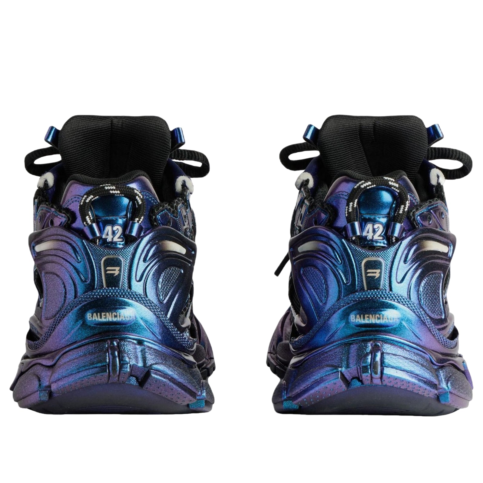 Balenciaga Runner Iridescent Sneaker 'Blue' 772774WRNBT4000