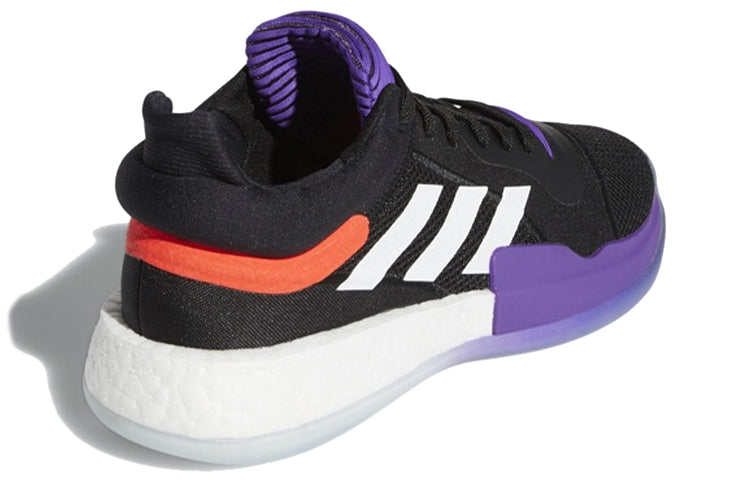 (WMNS) adidas Marquee Boost Low 'Core Black/Solar Red/Active Purple' EE8571