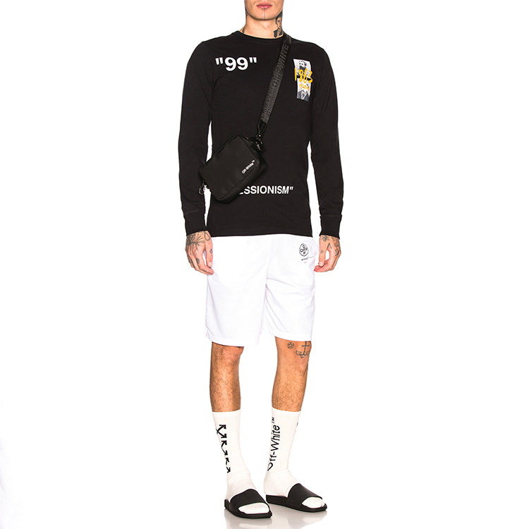 Off-White Summer 1863 Impressionism Print Long Sleeve T-Shirt OMAB001R191850091088