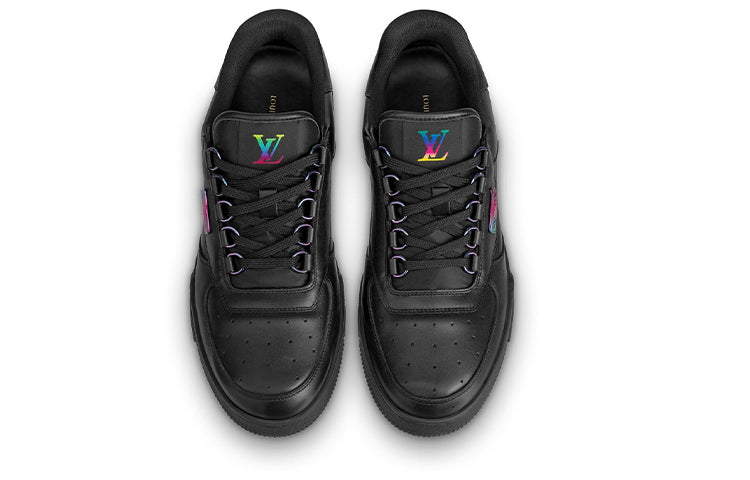 LOUIS VUITTON Trainer Sneakers 'Black Iridescent' 1A5YSG