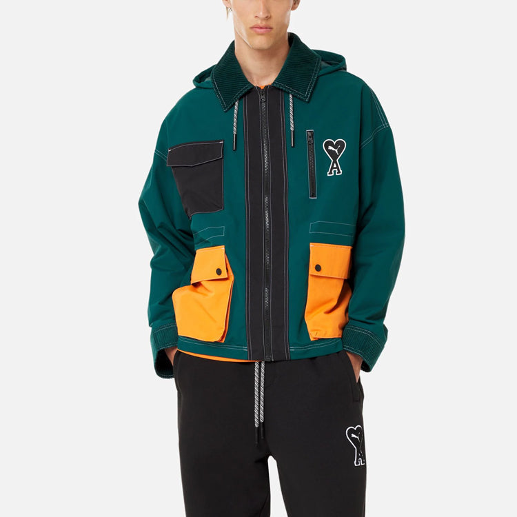 PUMA X Ami Jacket 'Green' 535990-24