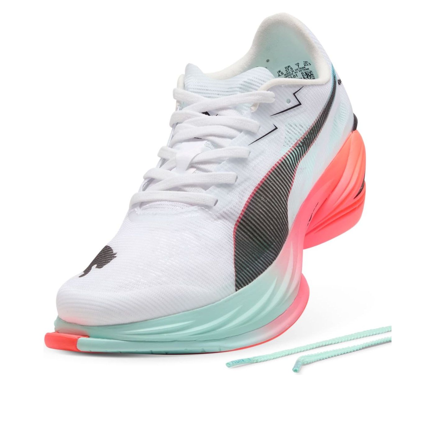 (WMNS) PUMA Fast-R Nitro Elite 3 'White Glowing Red Mint' 312061-01