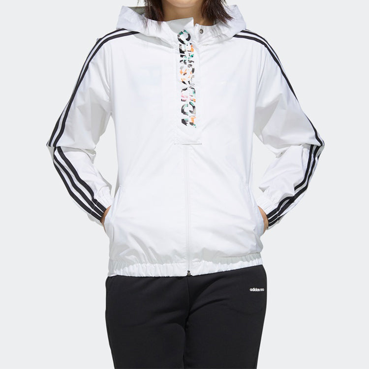 (WMNS) adidas neo Faves Wb Jacket White FP7321