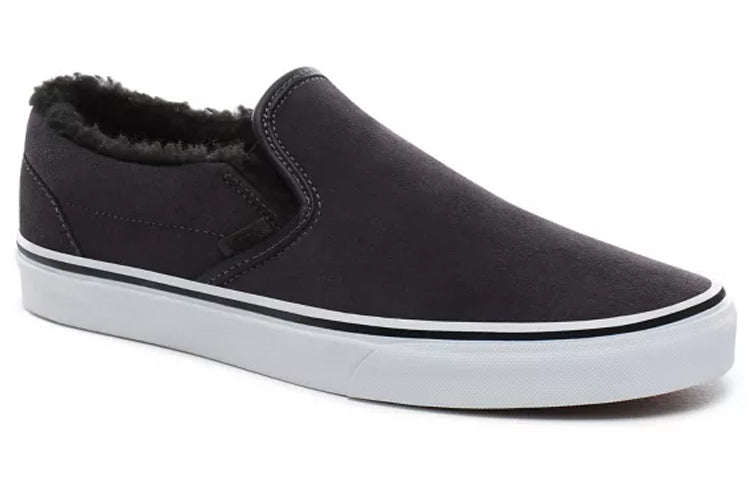 Vans Suede Sherpa Classic Slip-on Suede Sherpa Black/White VN0A4BV3TC1