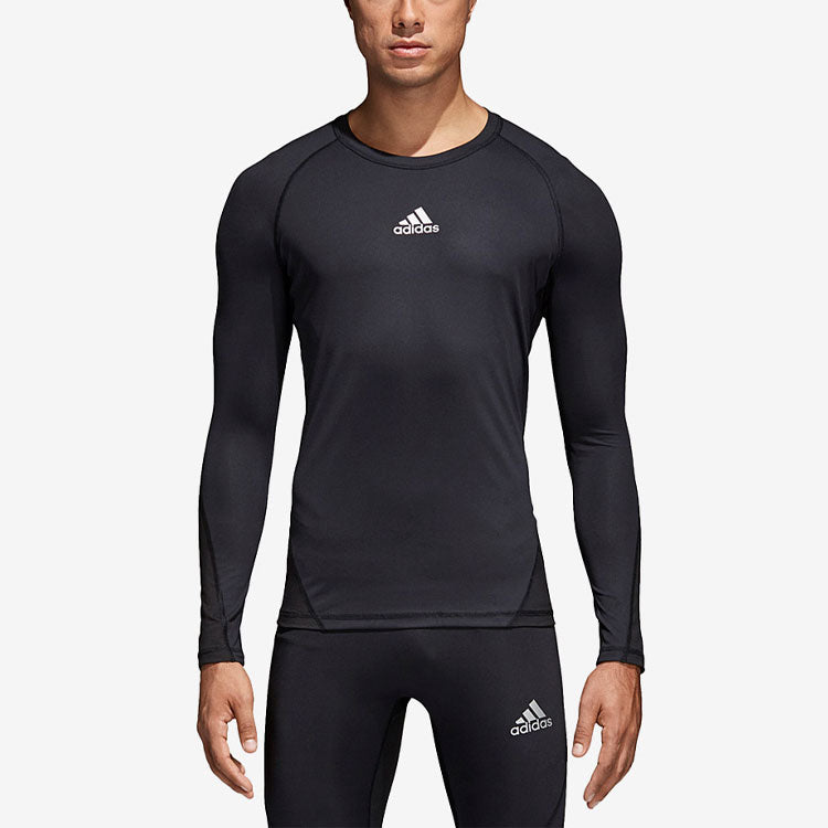 adidas Alphaskin Sport Long Sleeves T-Shirt 'Black' CW9486