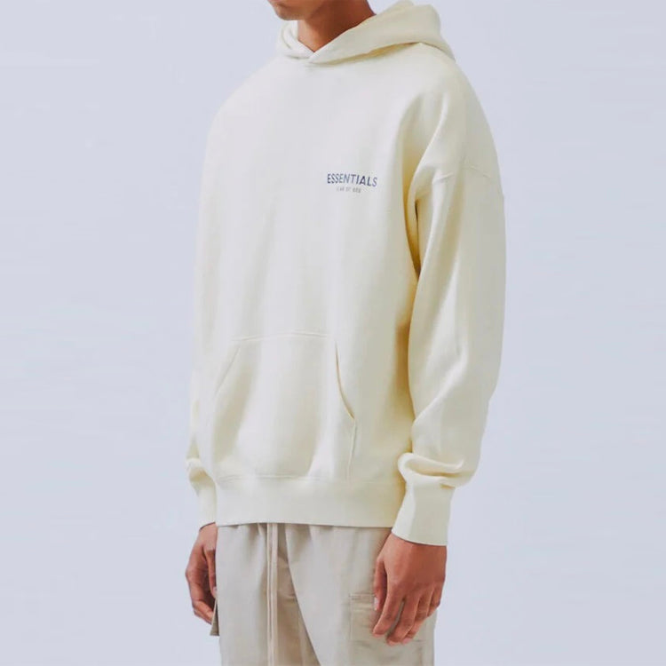 Fear of God Essentials FW19 Hoodie 'Cream' 0192250500058569