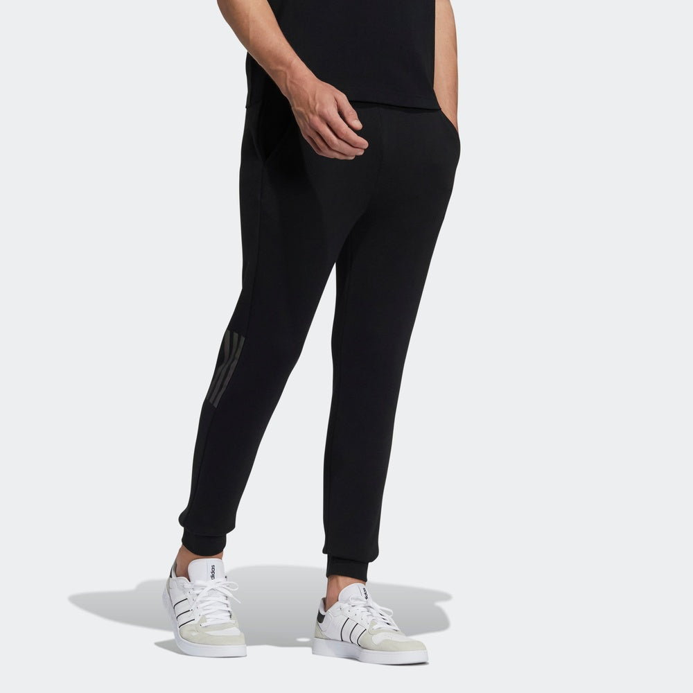Men's adidas neo Sw 3s Knit Tp Bundle Feet Sports Pants/Trousers/Joggers Black H45188
