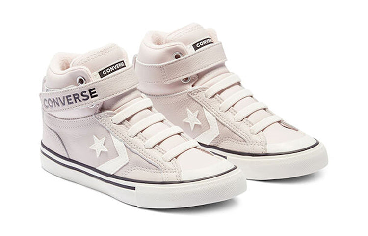 (GS) Converse Pro Blaze Strap High 'Leather & Heathered Knit - Silt Red' 669317C