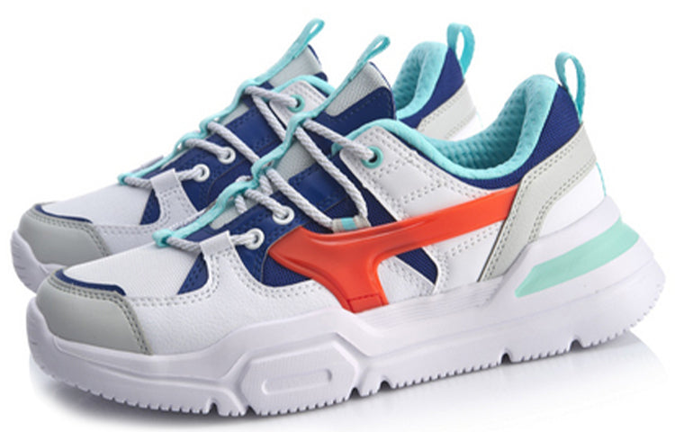 (WMNS) Li-Ning Mark Lite 'White Blue Red' AGCQ054-1