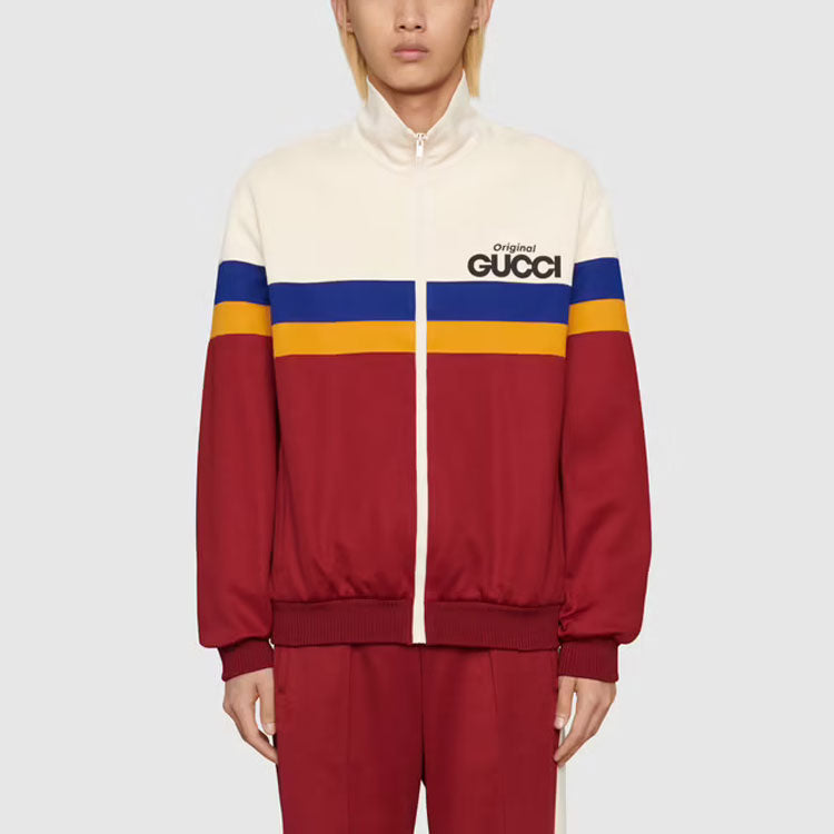 Gucci 'Original Gucci' Print Jersey Jacket 'Multicolor' 673297-XJDUZ-9173