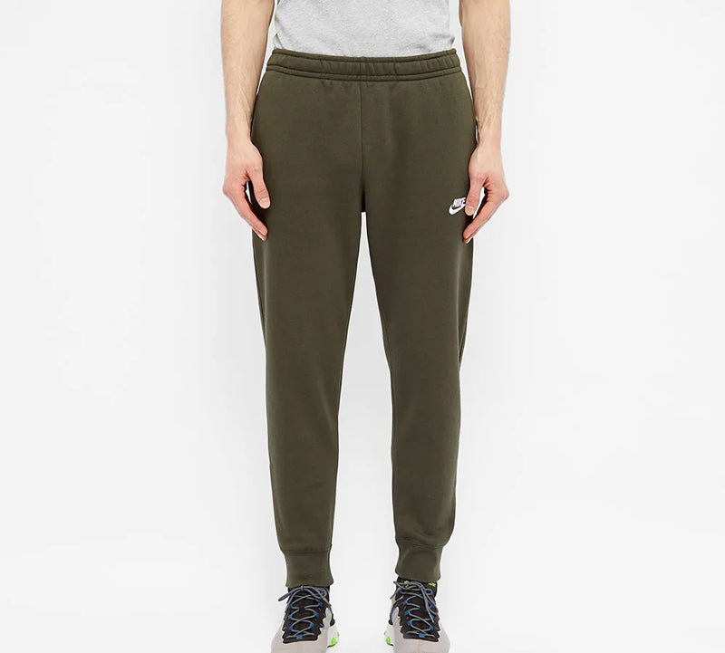 Nike Club Sweat Fleece Casual Long Pants Brown Green Browngreen BV2671-355