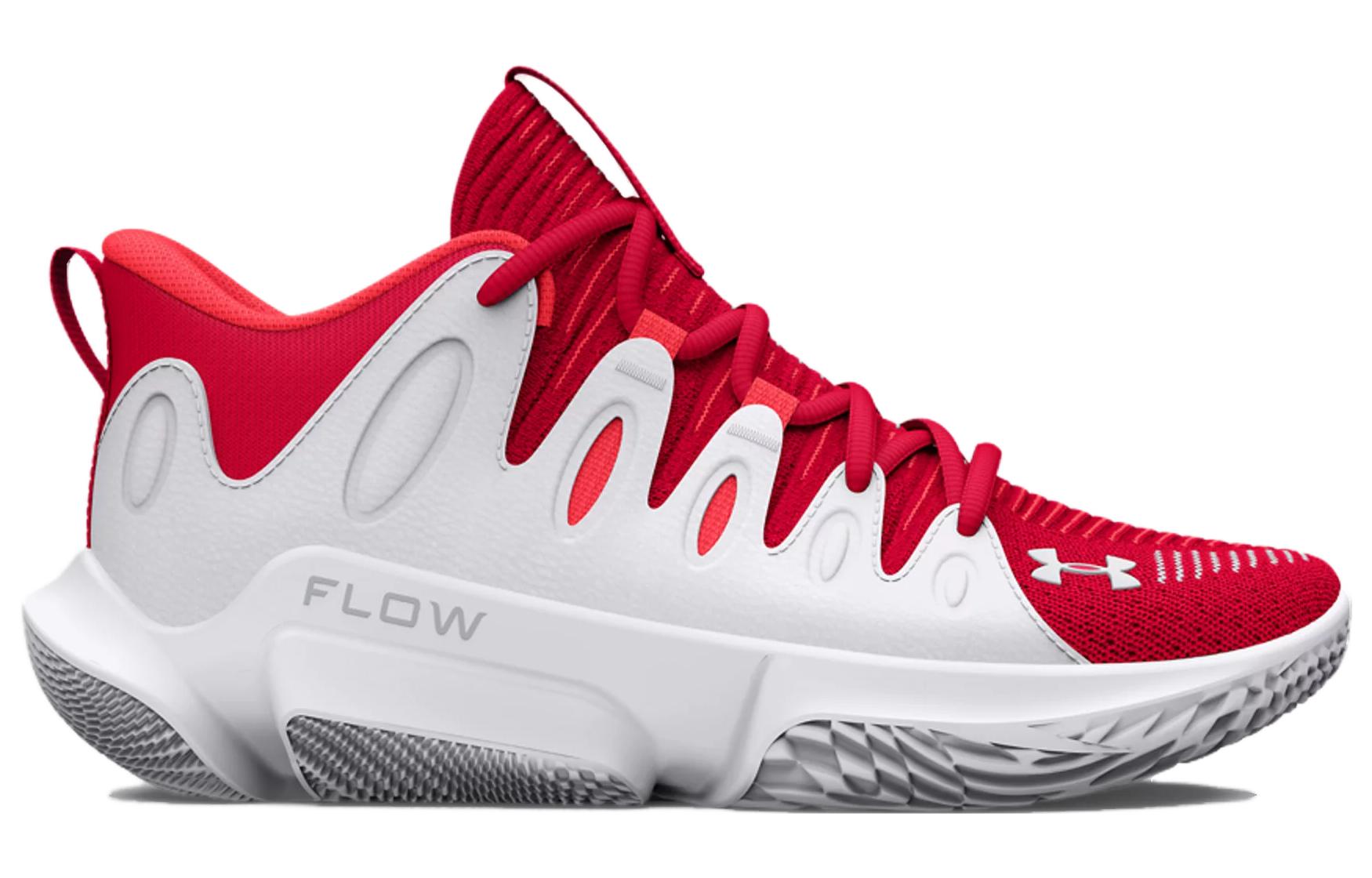 (WMNS) Under Armour Flow Breakthru 4 'Red White' 3026641-600