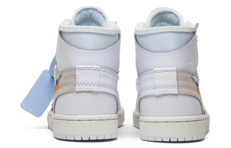 (GS) Air Jordan 1 x Off-White Retro High OG 'White' 2018 AQ8296-100