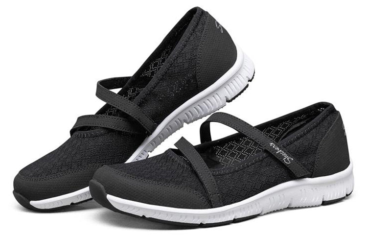 (WMNS) Skechers Be-Cool 'Black' 100354-BKW