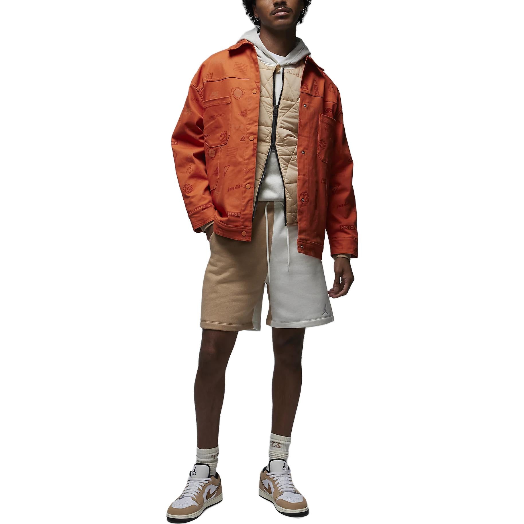 Air Jordan Essentials Fleece Shorts 'Hemp Sail White' FJ7782-200