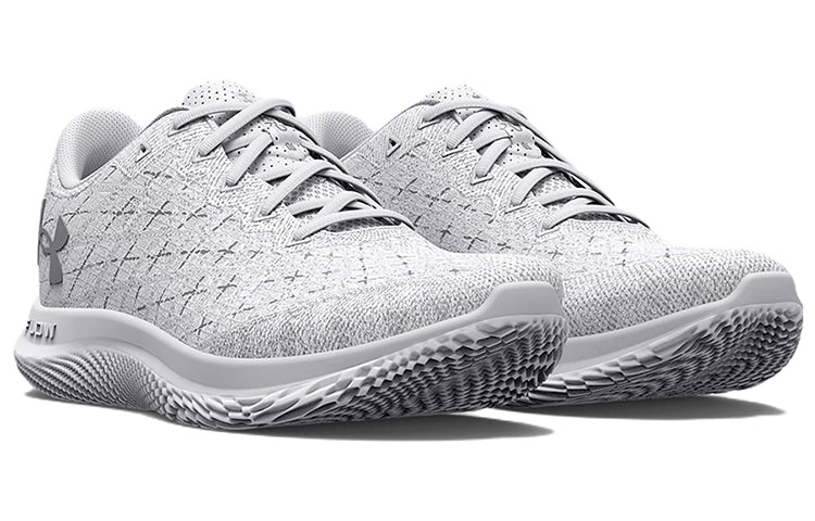 (WMNS) Under Armour Flow Velociti Wind 'White Halo Grey' 3024911-100