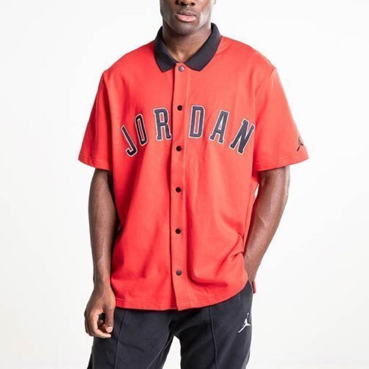 Men's Jordan Dna Distorted Basketball Sports Short Sleeve Red T-Shirt AJ1111-687