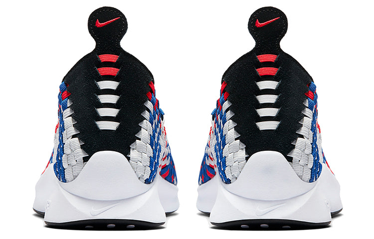 Nike Air Woven Colorways Multi-Color Knitted Red Blue White 'Black Rush Red Blue' 312422-005