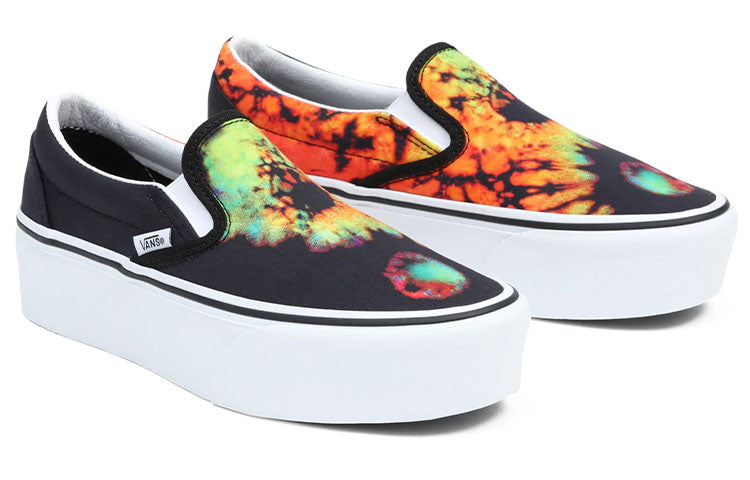 Vans Classic Slip-On Stackform 'Black Orange' VN0A7Q5RBML