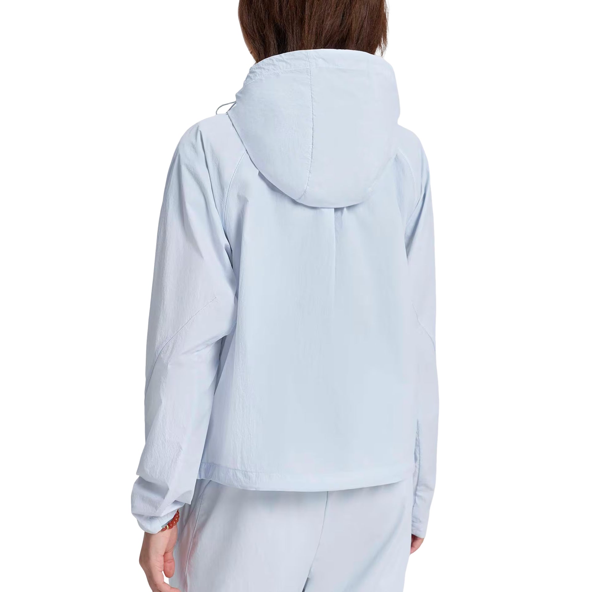 (WMNS) adidas Future Style Woven Jacket Asia Sizing 'Halo Blue' KS2733