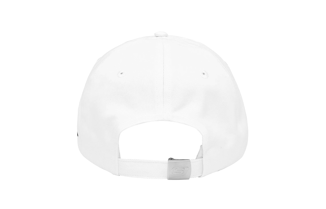 Skechers Logo Printed Baseball Cap 'White Black' L421U060-0074