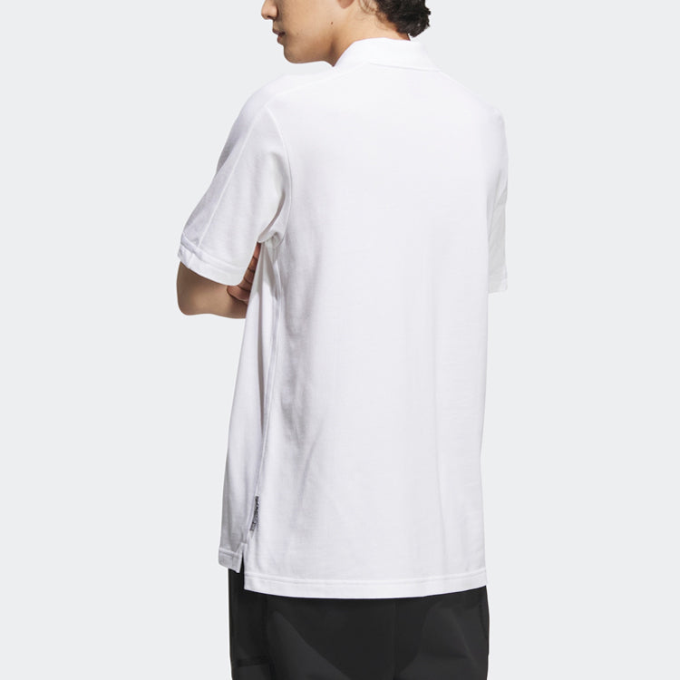 adidas WJ MH Polo Short-Sleeve T-Shirt Asia Sizing 'White' IA8108