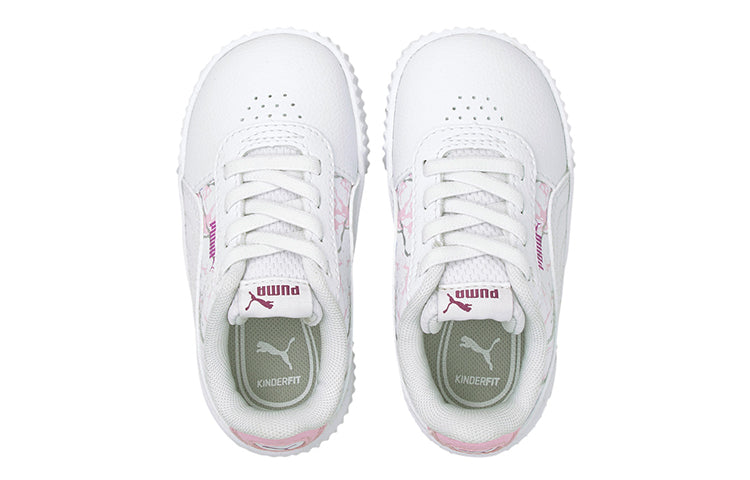 (TD) PUMA Carina Sneakers White/Pink 375091-01