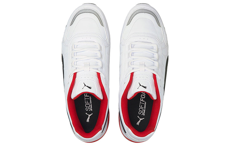 PUMA Respin Sl Low Top White/Black/Red 368846-04