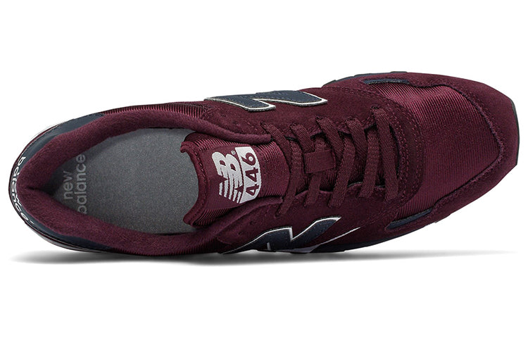 New Balance 446 Series Non-Slip Breathable Low Tops Casual Red U446BN
