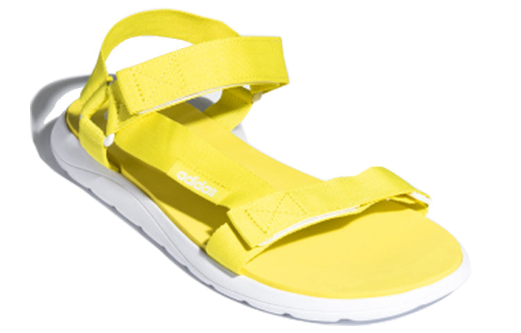 adidas neo Comfort Sandal Fashion Yellow White Sandals 'Yellow White' FU6696