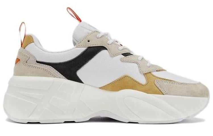 Onitsuka Tiger Pleaker Shoes 'White Beige Yellow' 1183C037-100